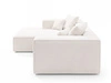 Ecksofa L Links Vellaro Creme