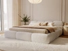 Polsterbett mit Bettkasten und Bettrost 180x200 Sweet Low Beige