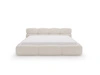 Polsterbett mit Bettkasten und Bettrost 140x200 Sweet Low Beige