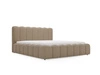 Polsterbett mit Bettkasten und Lattenrost 140x200 Smile Braun