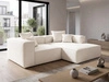 Ecksofa L Rechts Vellaro Creme