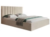 Polsterbett mit Bettkasten und Lattenrost 160x200 Sesto Beige