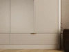 Kleiderschrank mit Spiegel Latina Beige