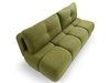 Schlafsofa mit Bettfunktion und Bettkasten Milet Grün