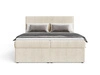 Boxspringbett mit Bettkasten 180X200 Brisa Beige