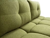 Schlafsofa mit Bettfunktion und Bettkasten Milet Grün
