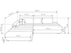 Ecksofa L-Form mit Schlaffunktion und Bettkasten Lisso Links Grau
