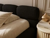 Polsterbett mit Bettkasten und Bettrost 200x200 Sweet Low Schwarz
