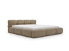 Polsterbett mit Bettkasten und Bettrost 140x200 Sweet Low Braun
