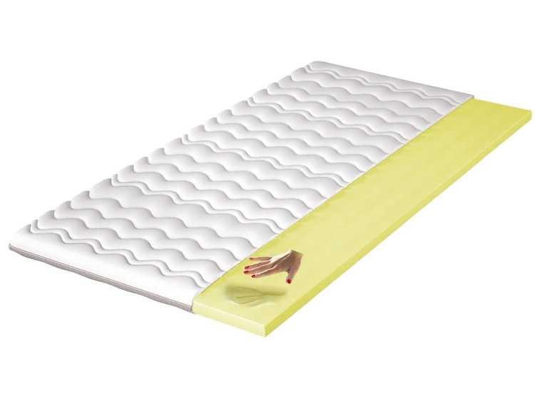 Matratzenauflage mit thermoelastischem Schaumstoff Visso 140x200