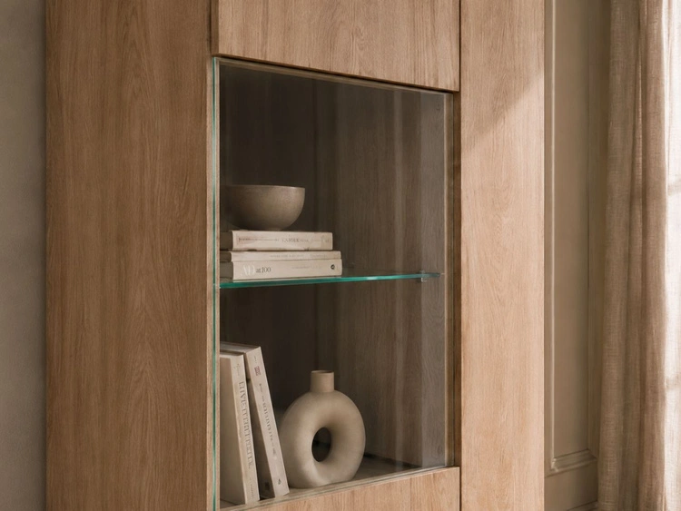 Vitrinenschrank Soroko Hickory