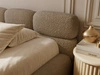 Polsterbett mit Bettkasten und Bettrost 180x200 Sweet Low Dunkelbeige