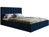 Polsterbett mit Bettkasten und Lattenrost 180x200 Siena Dunkelblau