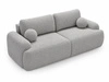 Sofa mit Schlaffunktion und Bettkasten Aurio Grau