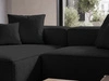 Ecksofa L Links Vellaro Schwarz